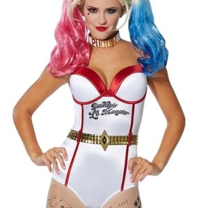 Harley Quinn Daddy's Little Monster Bodysuit